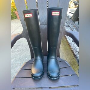 Hunter Boots Tall- Black